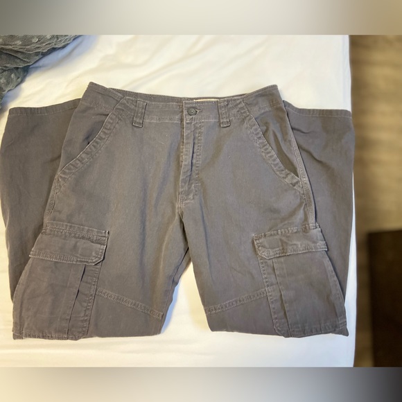 Grey cargo pants size M - Picture 2 of 3